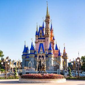 Cinderella’s Castle Family Photo