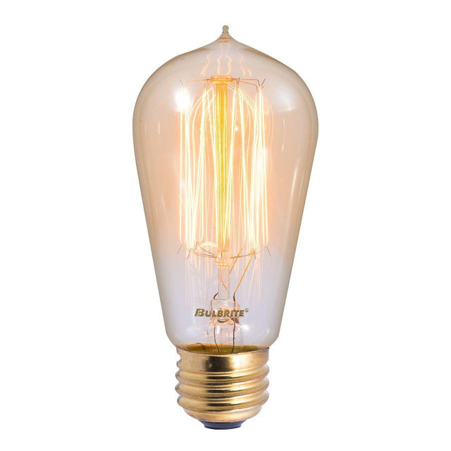 Teardrop Incandescant Bulb, 60 Watts