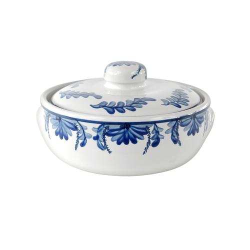 2 qt. Round Casserole and Cover in Elodie