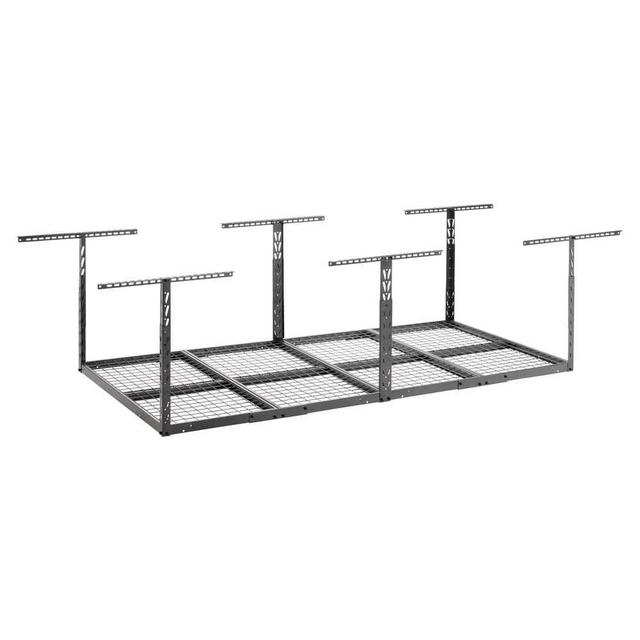 GearLoft Hammered Granite Adjustable Height Overhead Garage Storage Rack (48 in W x 96 in D)