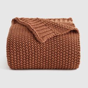 Cotton Fisherman Throw - Terracotta