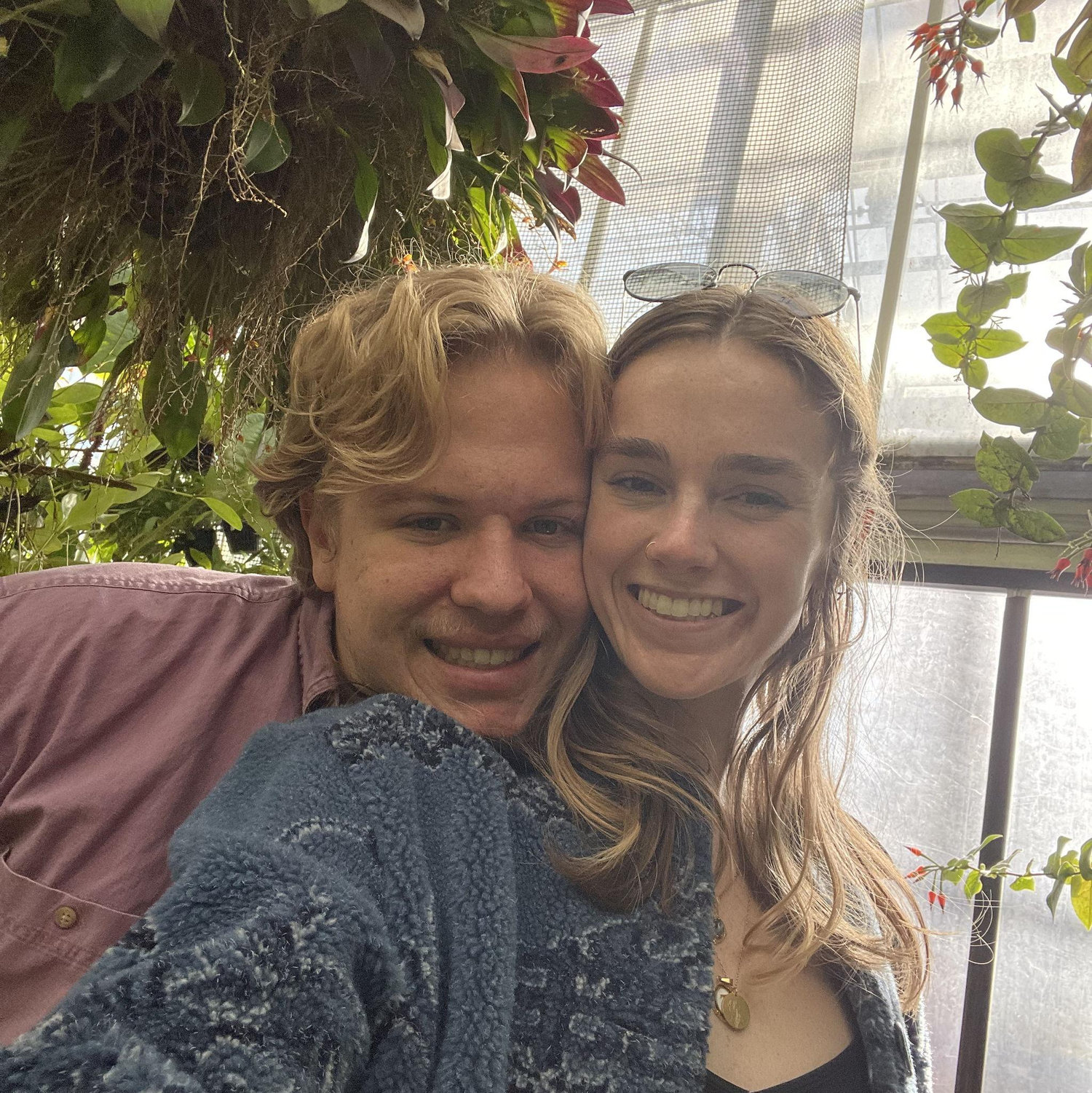 Our favorite date spot, ATL botanical garden