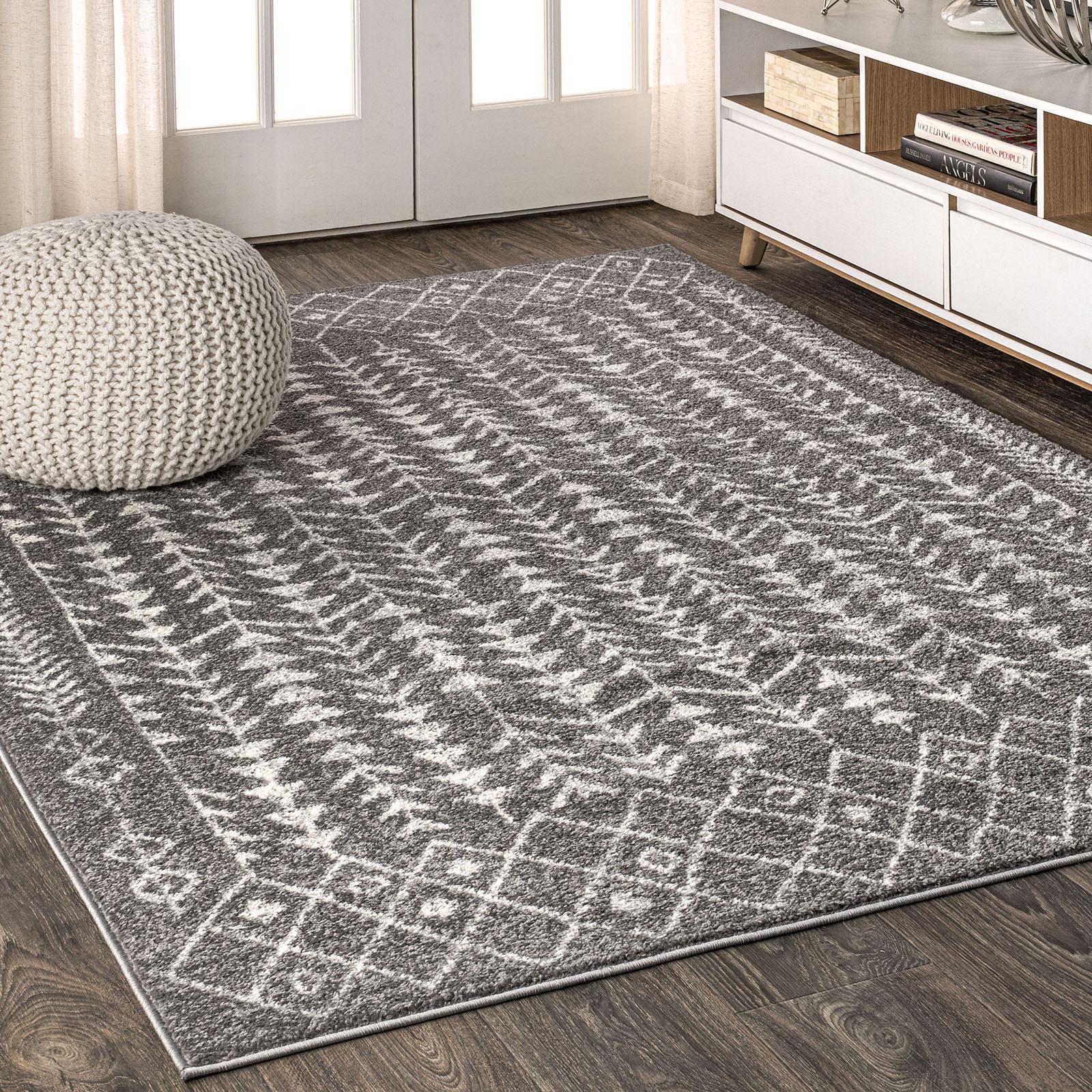 JONATHAN Y, Ziri Moroccan Geometric Area Rug Zola