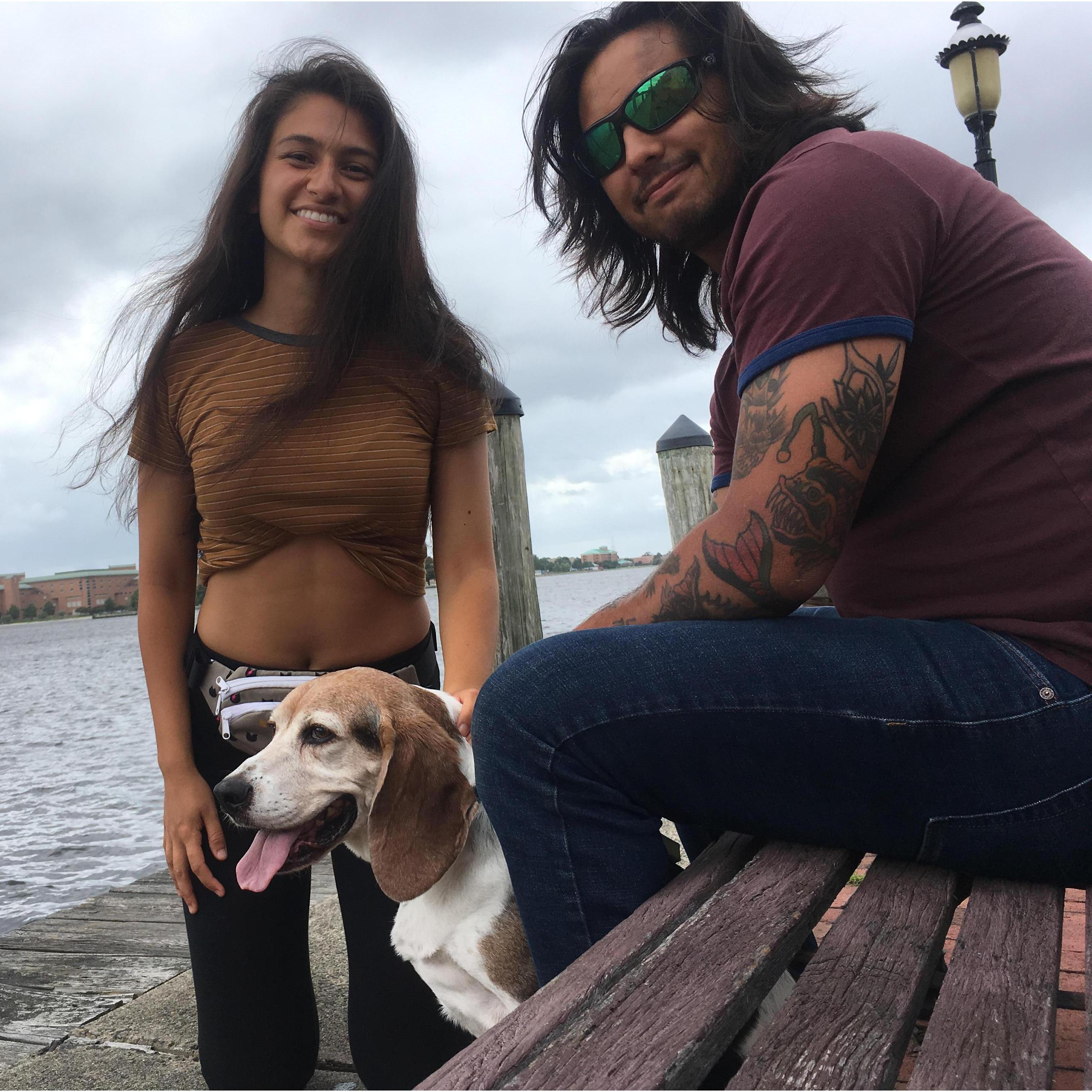 Celebrating Lucas' first ever ferry ride!