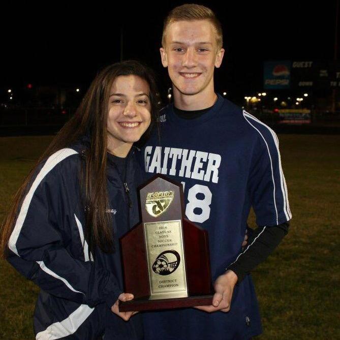 When Jack's soccer team won Districts!