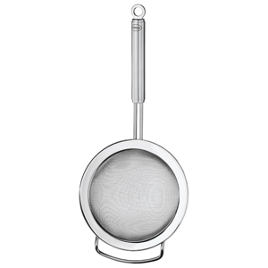 Rösle 95260 Stainless Steel Round Handle Kitchen Strainer, Fine Mesh, Sifter 7.9 Inch