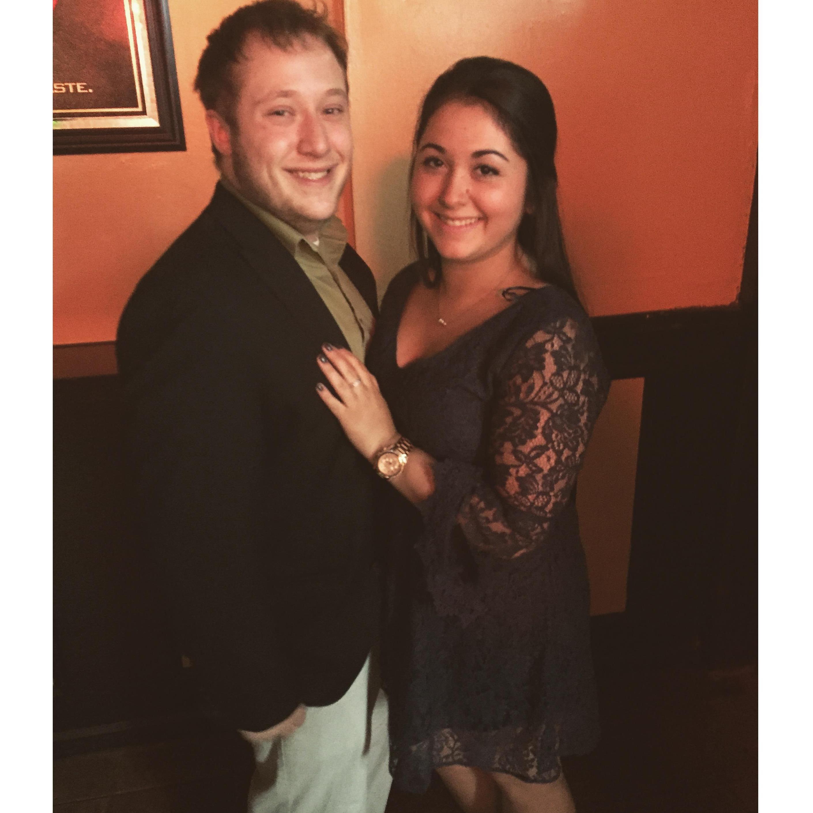 Sigma Delta Tau (Nicole's sorority) Date party  April 2016