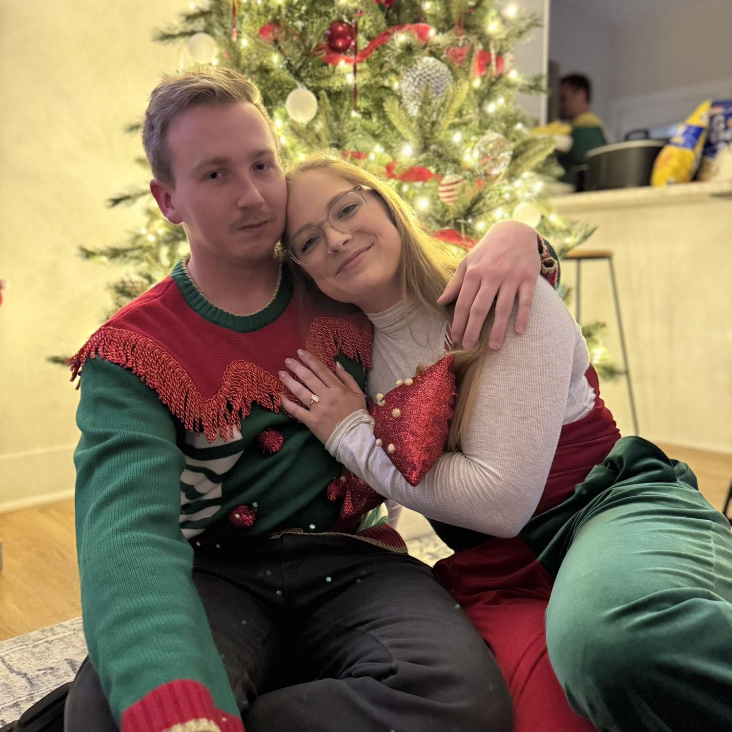 First christmas engaged!!