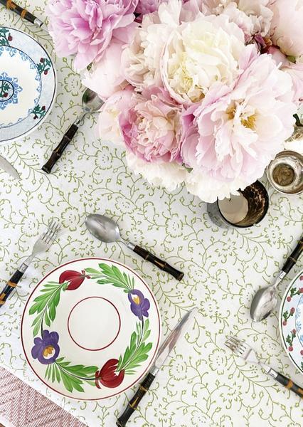 Spring Green Tablecloth