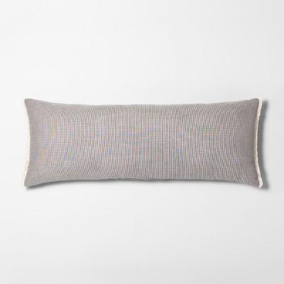 Lumbar Throw Pillow Striped Double Weave - Hearth & Hand™ with Magnolia