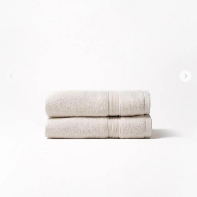Cozy Earth Luxe Hand Towels- Seashell