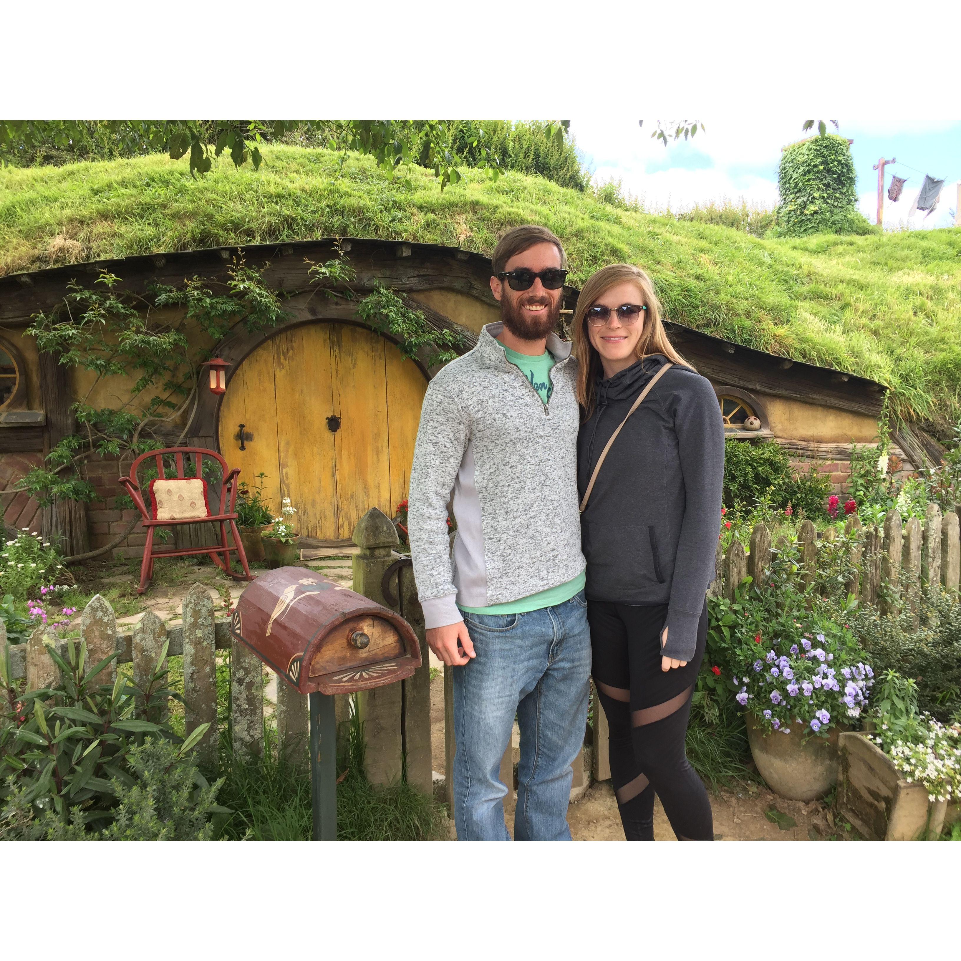 Visiting the Hobbits in New Zealand - 2017