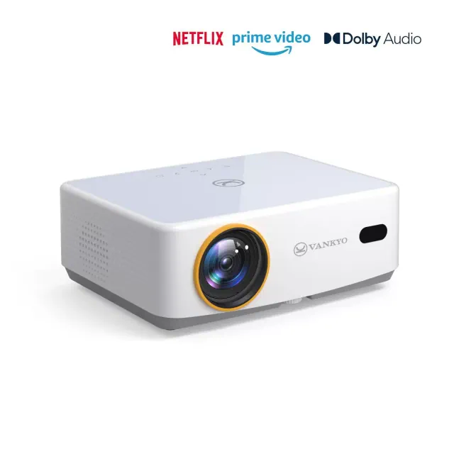 Vankyo Leisure 570D 1080P Projector with Built-In Streaming Content Full HD