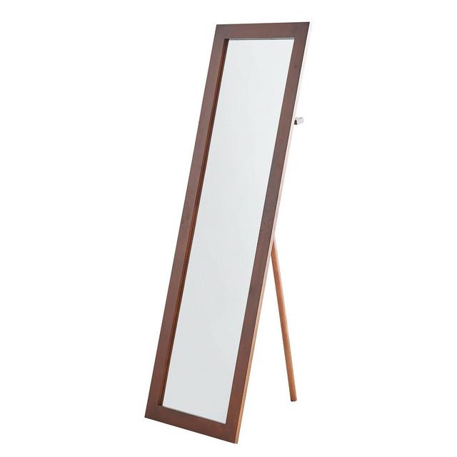 62" Cheval Wood Standing Mirror Espresso - Ore International