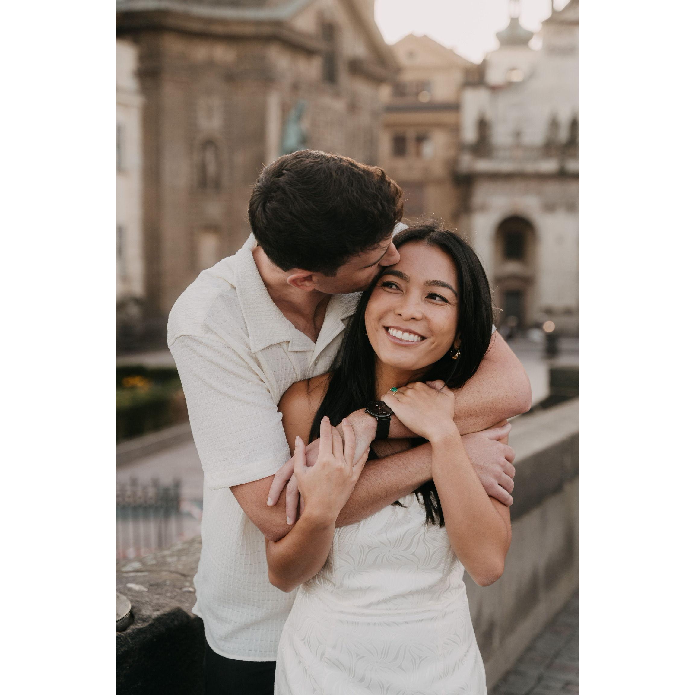 2024 - Engagement pictures in Prague!