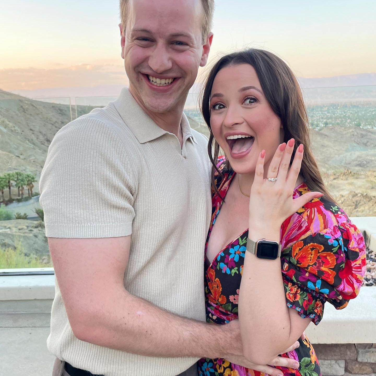 The day he proposed! June 14, 2023