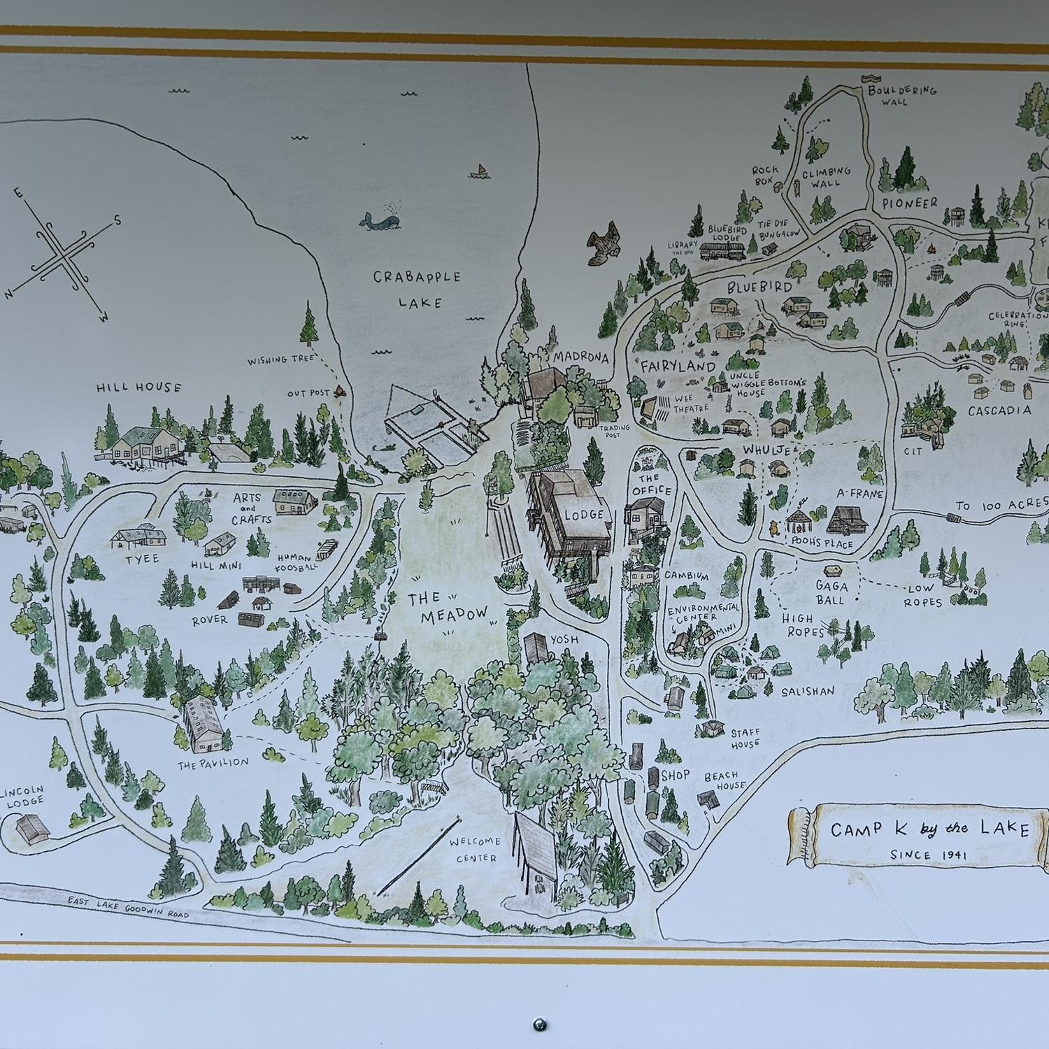 Map of camp!