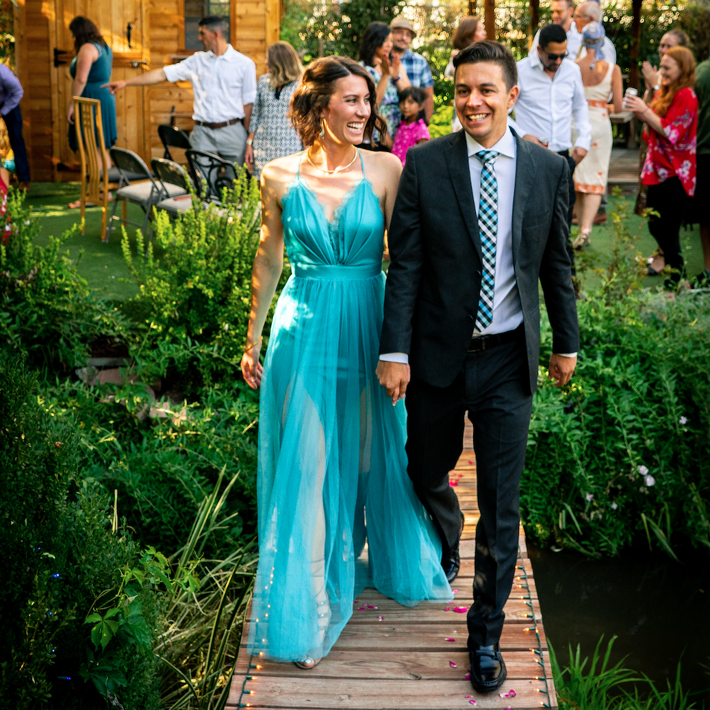 Trust us, we're pros at getting married. Round two, here we come!