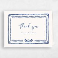 Blue Wedding Thank You - Galleria Landscape