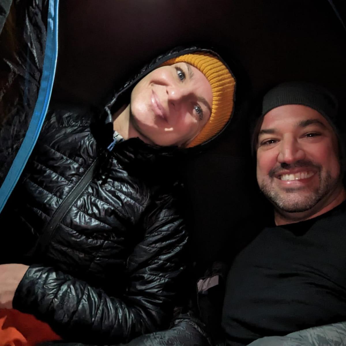 1st backpacking trip together…took Michael out on the PCT