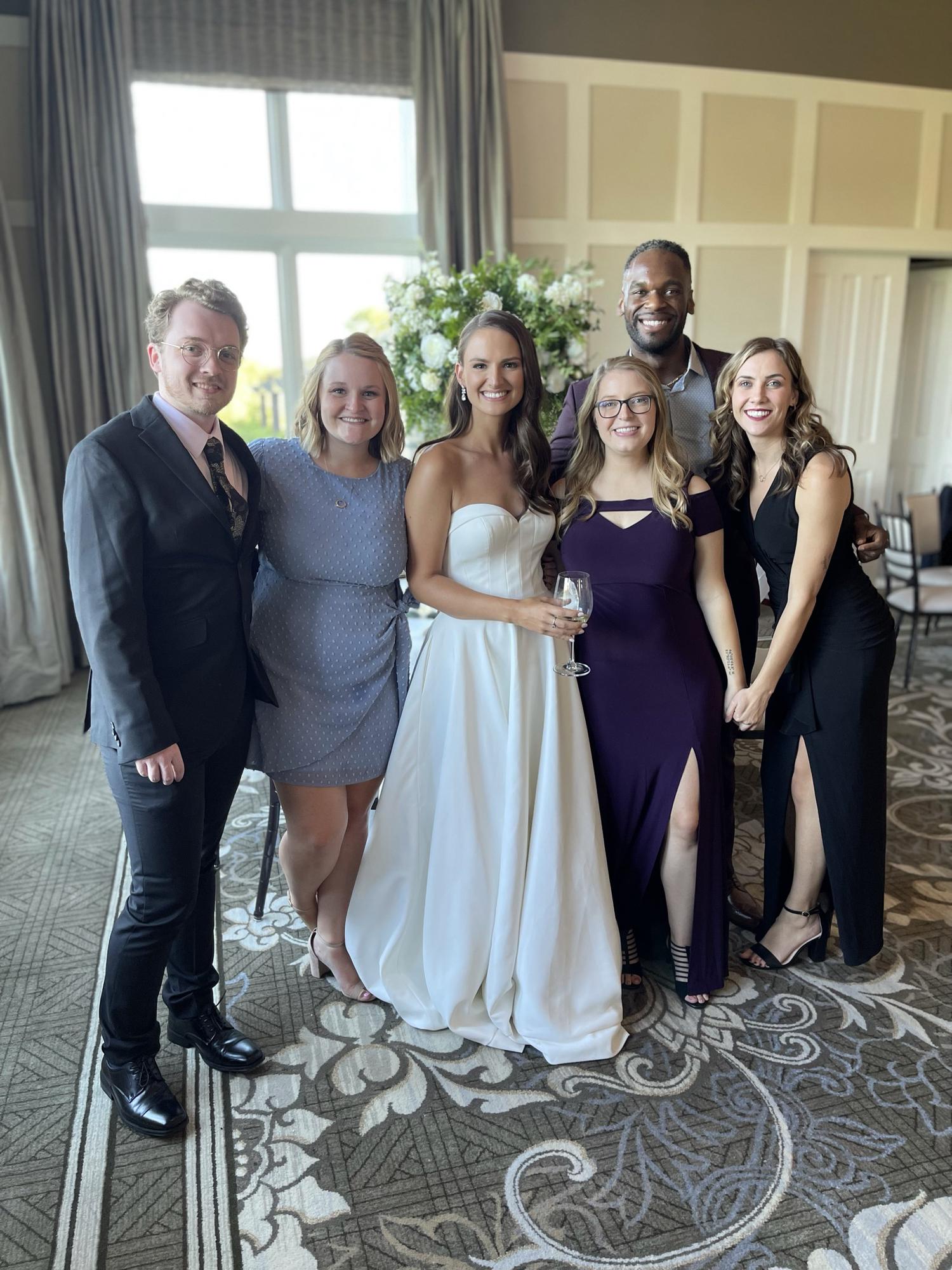 Lizzie’s wedding! With Northern and Chelsea and Melaina