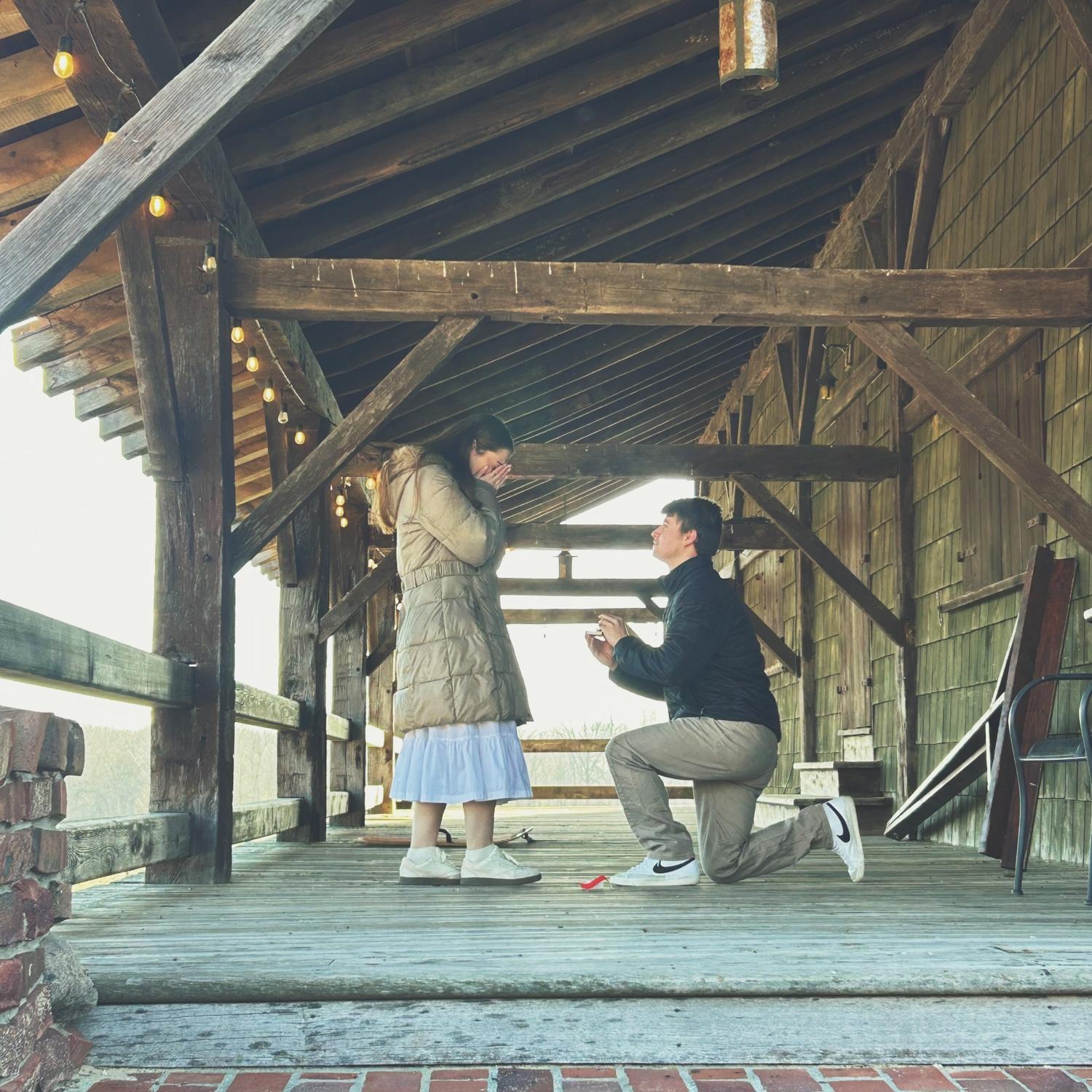 The day we got engaged!! 1/04/2025