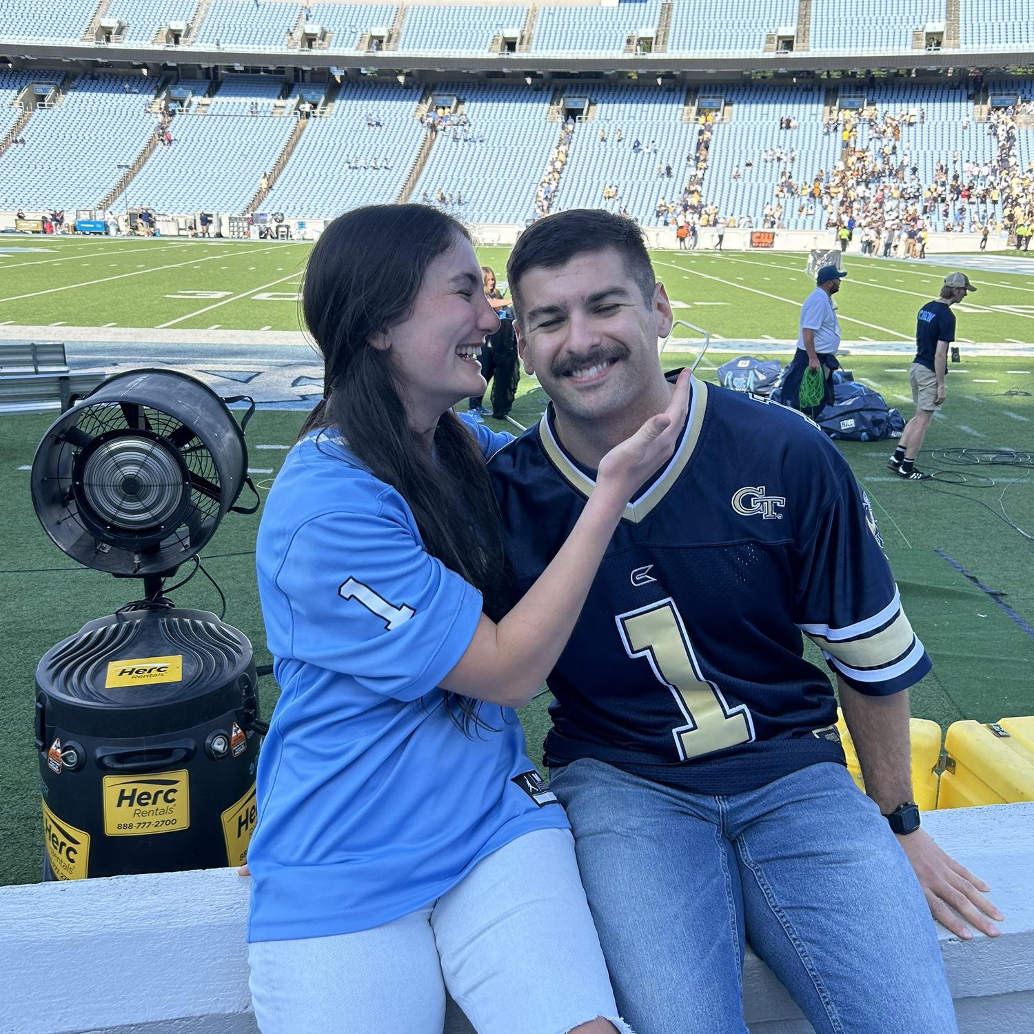 our first time being rivals! 🐏 vs 🐝