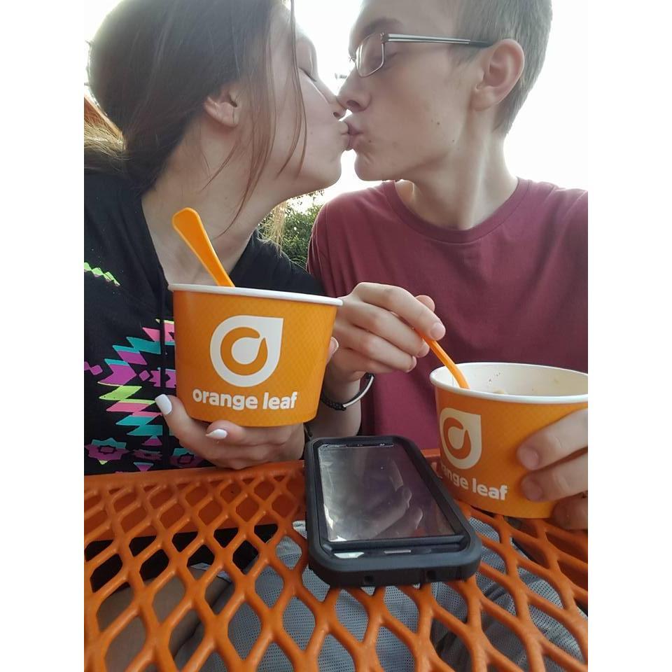Orange Leaf always has been and always will be a huge part of our lives. :)