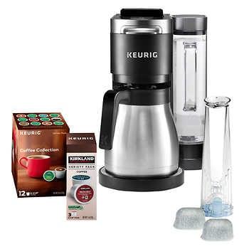 Keurig K-Duo Plus C Coffee Maker, with Single Serve K-Cup Pod and 12 Cup Thermal Carafe Brewer