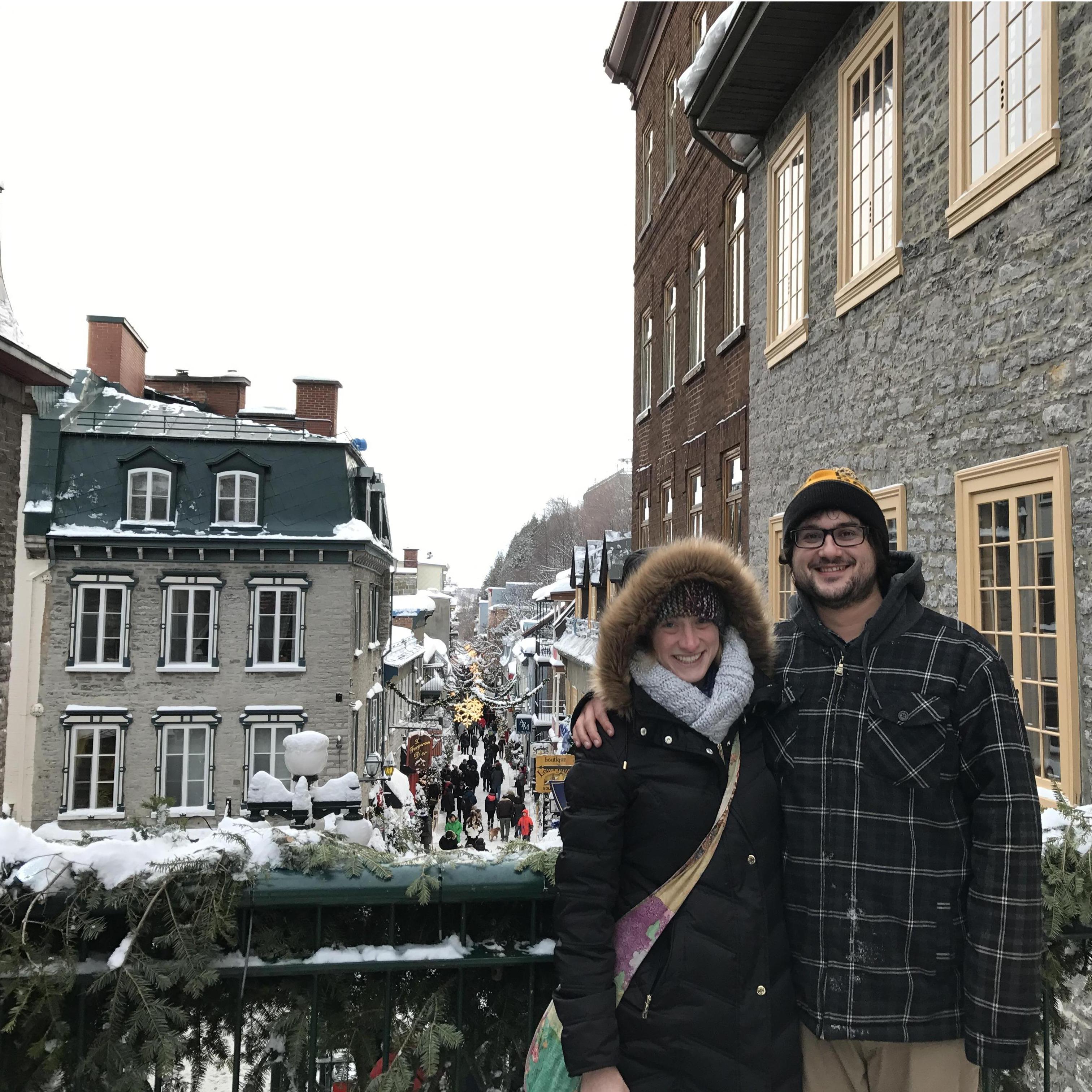 Our first trip together in Quebec!
