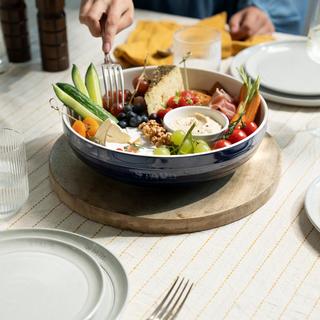 Ceramic Shallow Serving Bowl