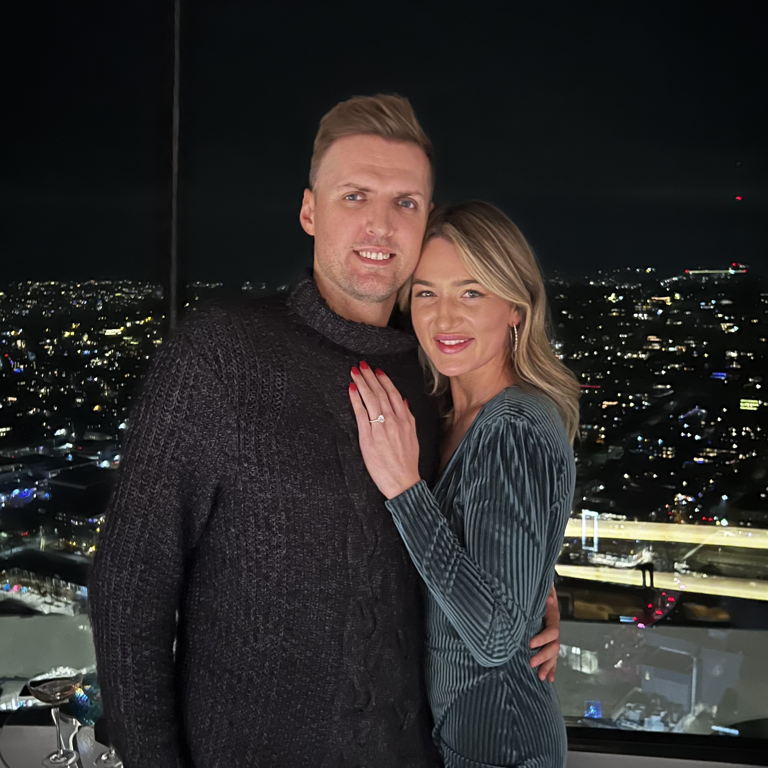 Proposal dinner at the Space Needle 12/14/22
