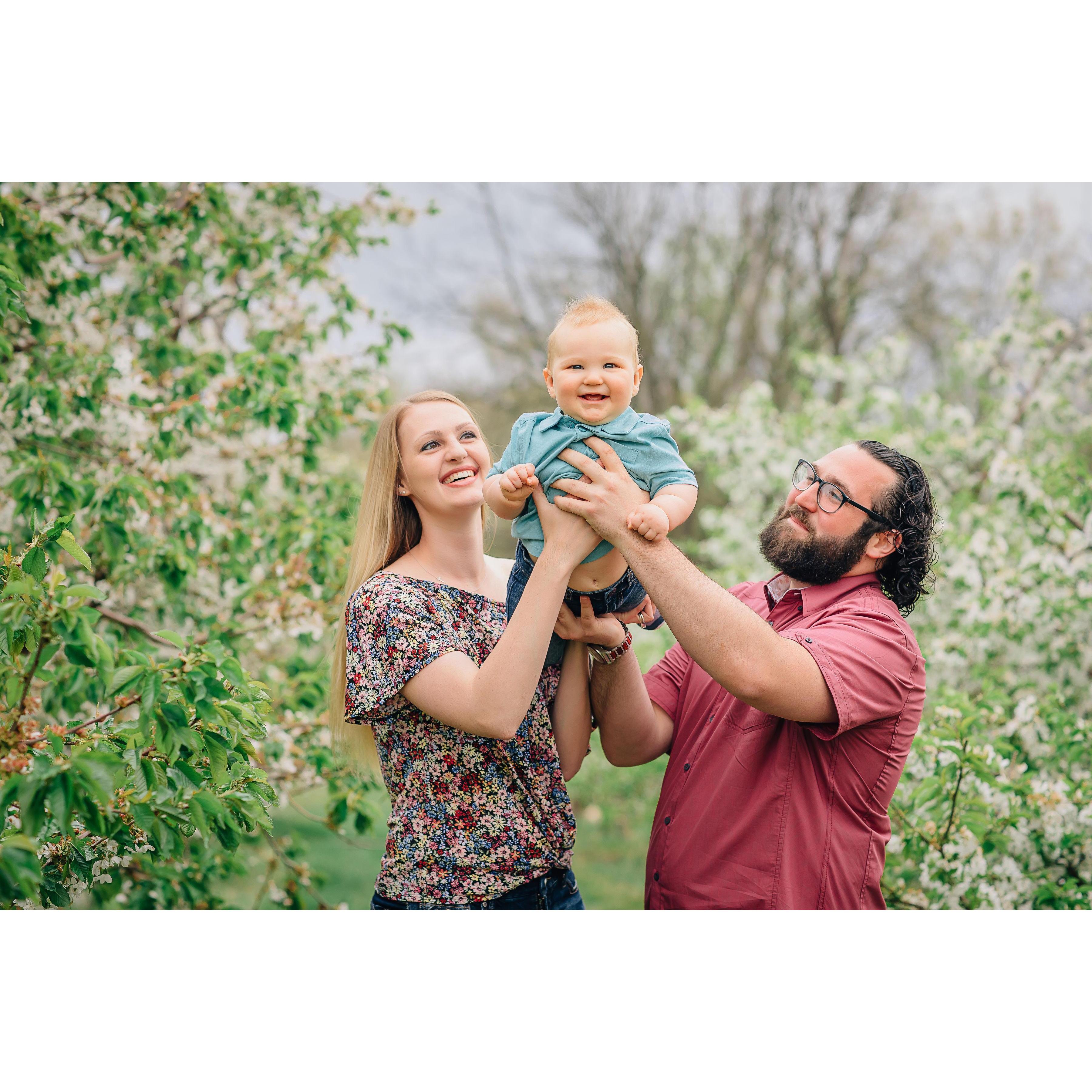 Our perfect little family.