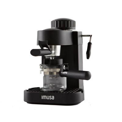 IMUSA Espresso & Cappuccino Maker Black - 4 Cup