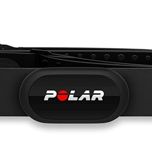 POLAR H10 Heart Rate Monitor, Bluetooth HRM Chest Strap - iPhone & Android Compatible, Black