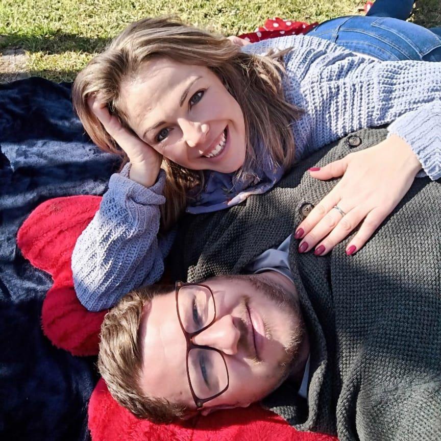 Picnic in the sun with the birthday lady.