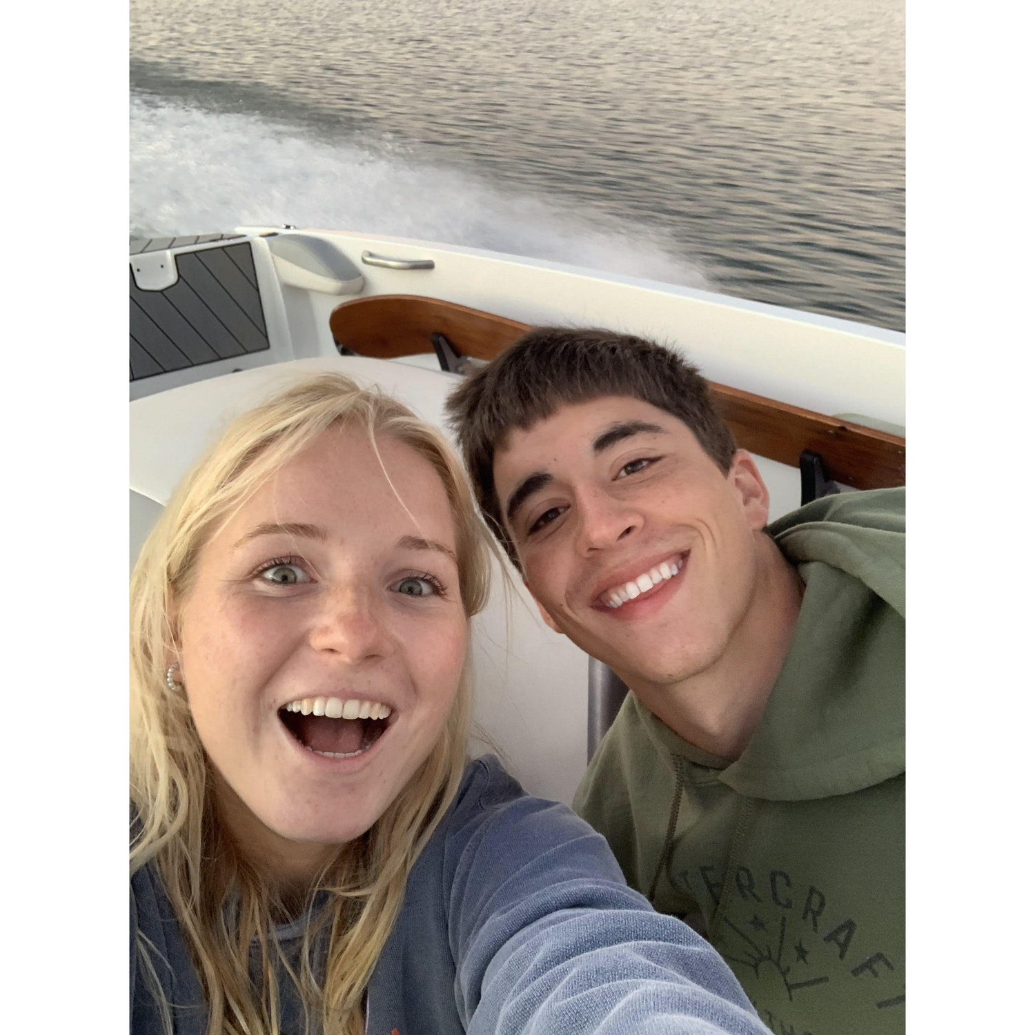 Ski dates on Lake Hartwell in Clemson!