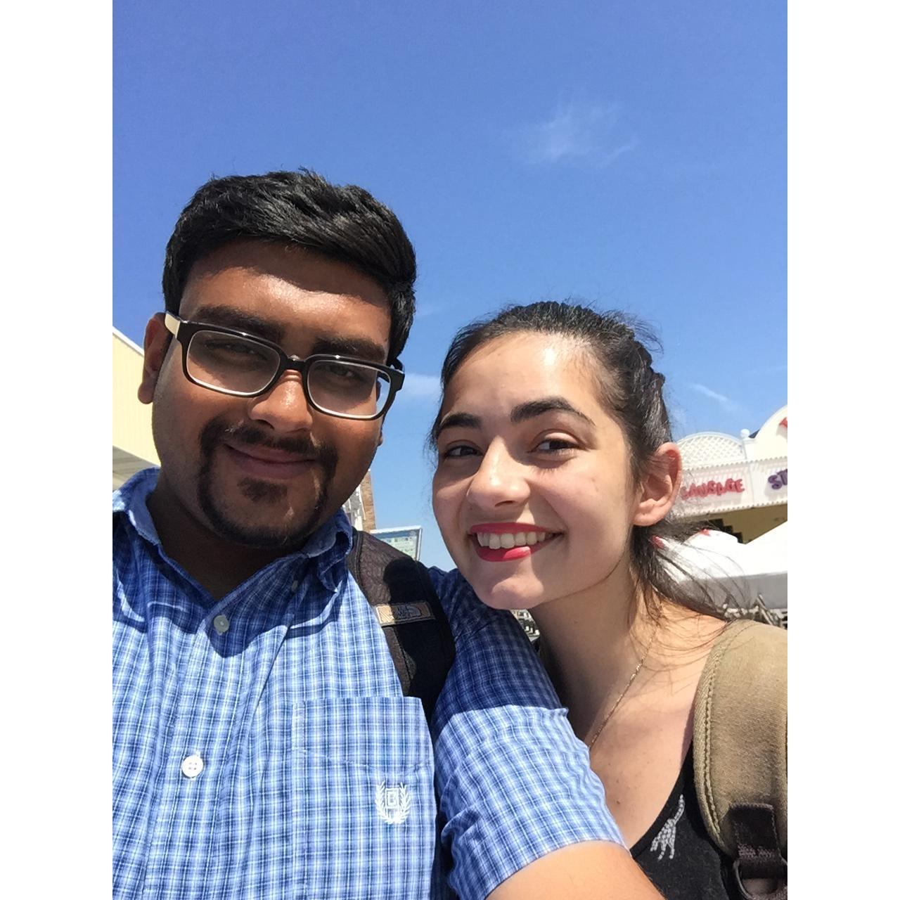 One of our first pictures pre- dating!