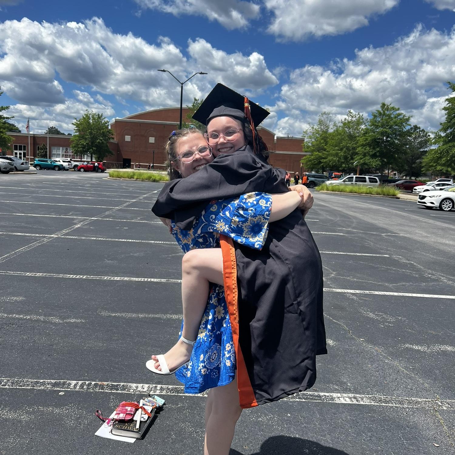 Liv’s graduation from Campbell in May of 2024