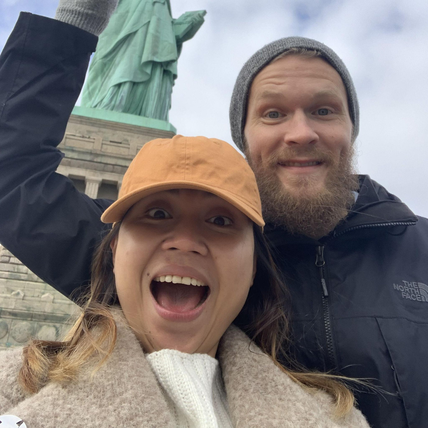 Of course we wouldn't have missed visiting Ms. Liberty. :)