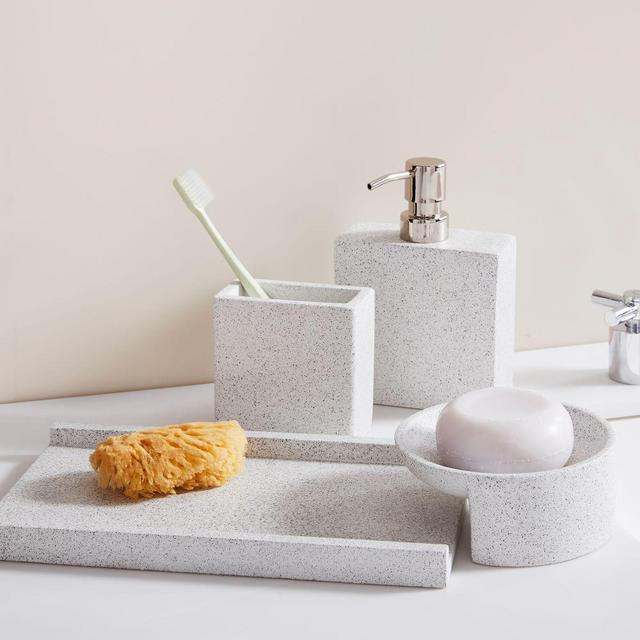 Metro Cement Bath Collection, Set of 4