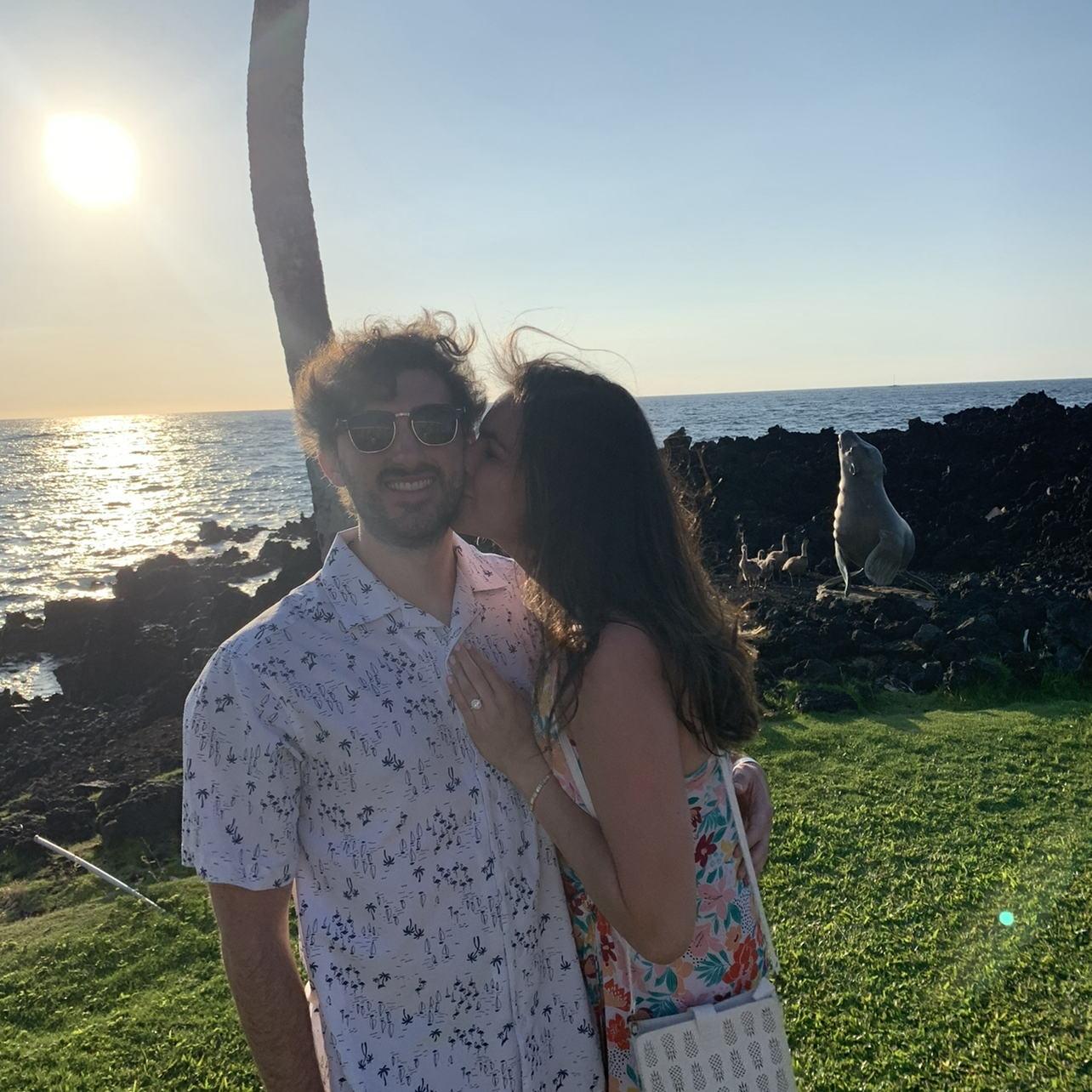 When Matt popped the question Feb. '22