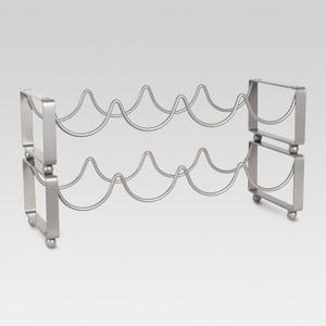 8 Bottle Steel Wine Rack - Threshold™