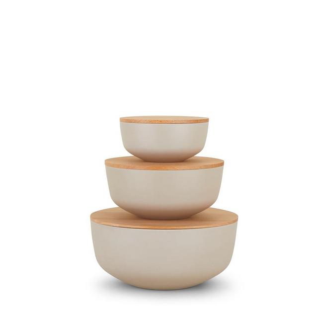 Essential Lidded Bowls, Set of 3