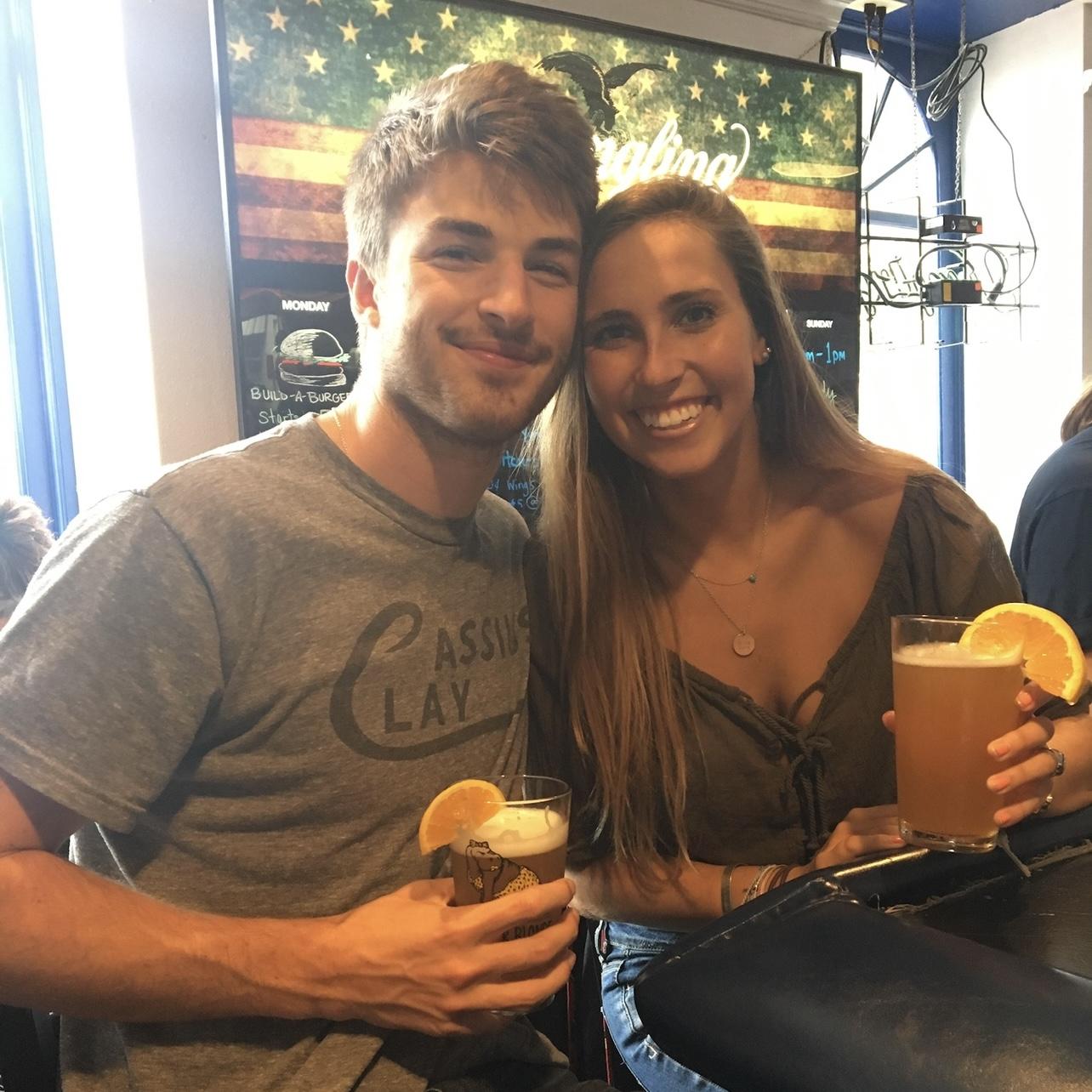 Early days at Blue & Grey Bar at Gettysburg College!
