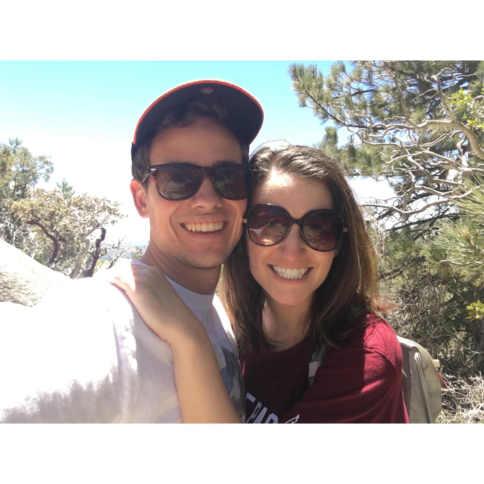 Hiking in Mount San Jacinto