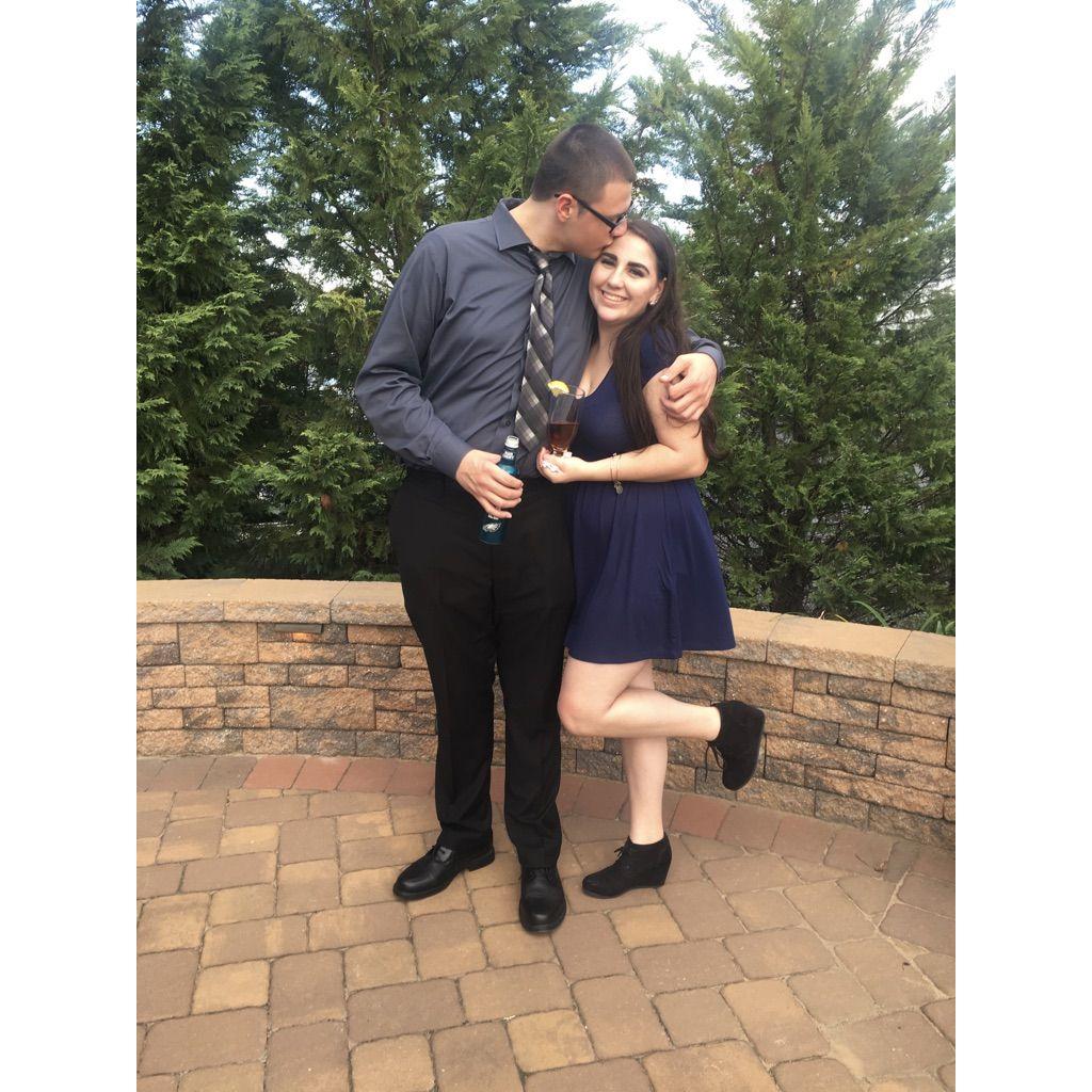 The first wedding we attended together, years later we are having our wedding at the same venue