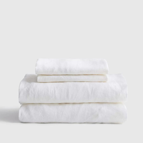 White European Linen Sheet Set - King