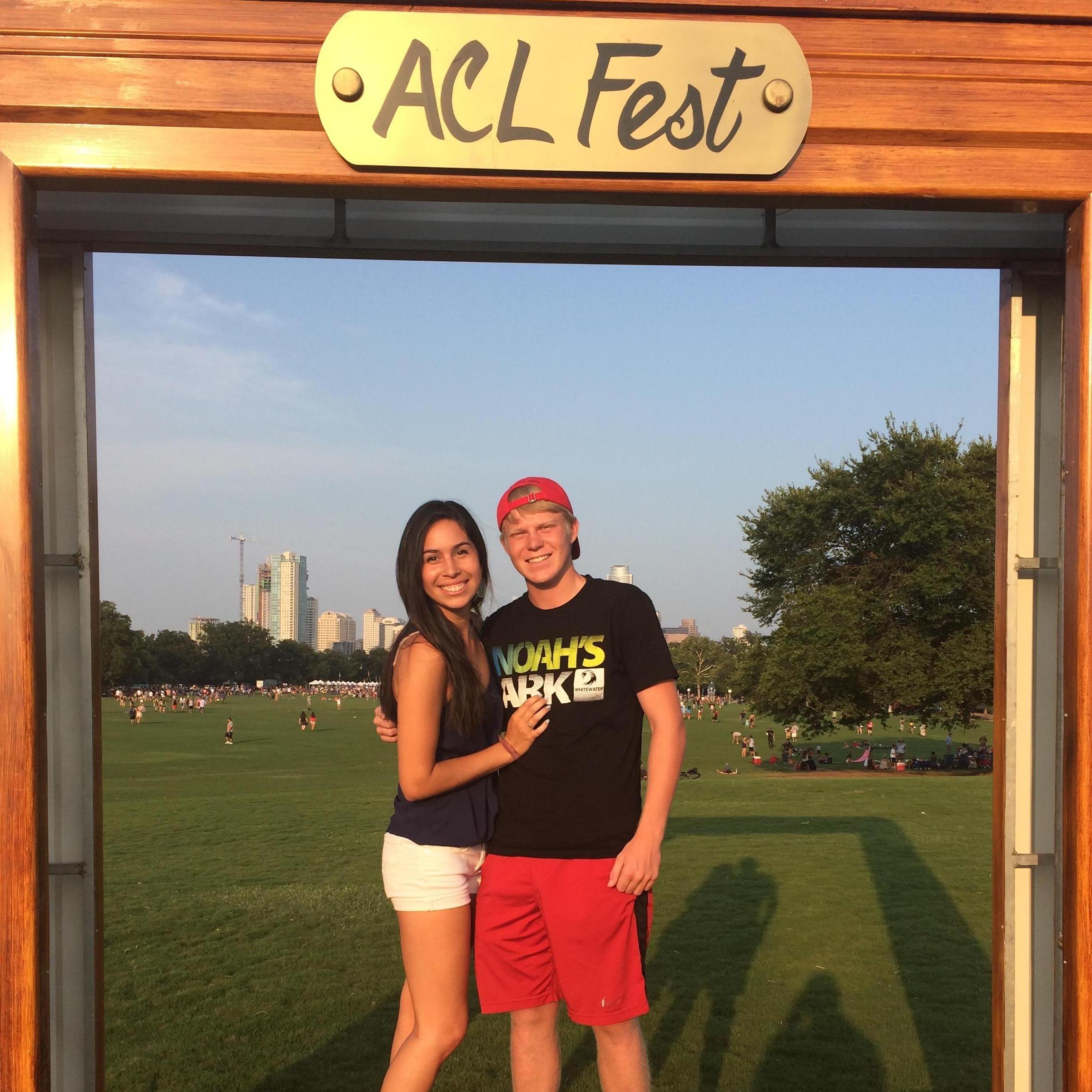 The day we started dating! Look at those babies.