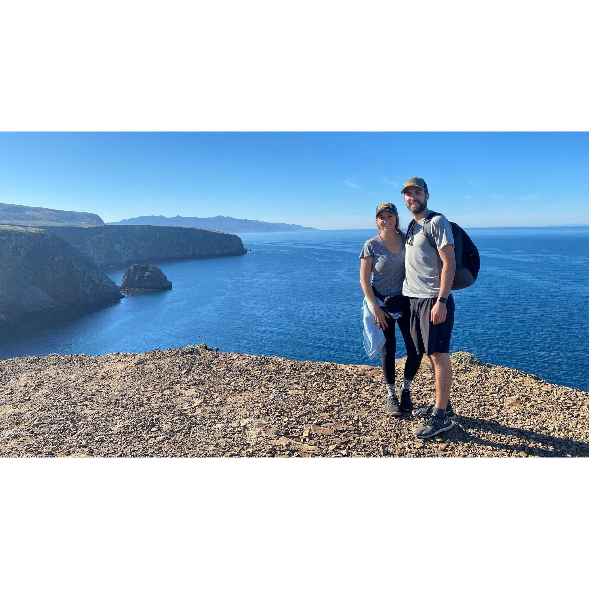 Checking off another National Park, Channel Islands.